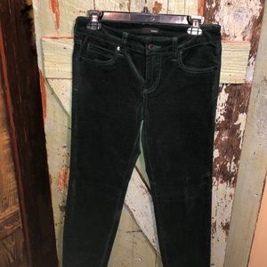 edyson skinny cords dark hunter green 27S